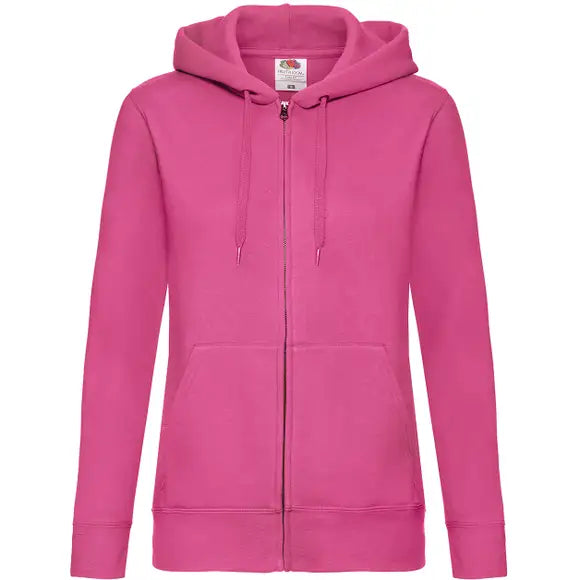 Sweat à capuche avec fermeture éclair femme