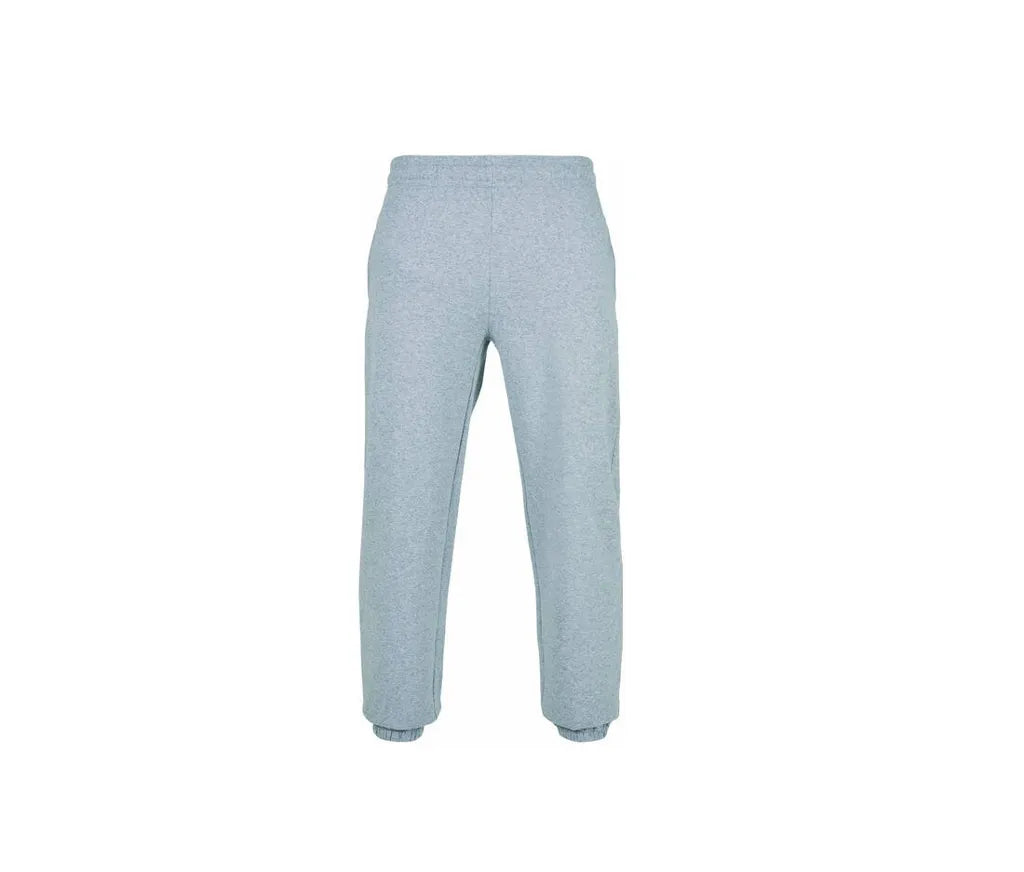 Pantalon jogging BYBB002 gris clair heather grey chiné coton doux Build Your Brand COCO PYLA