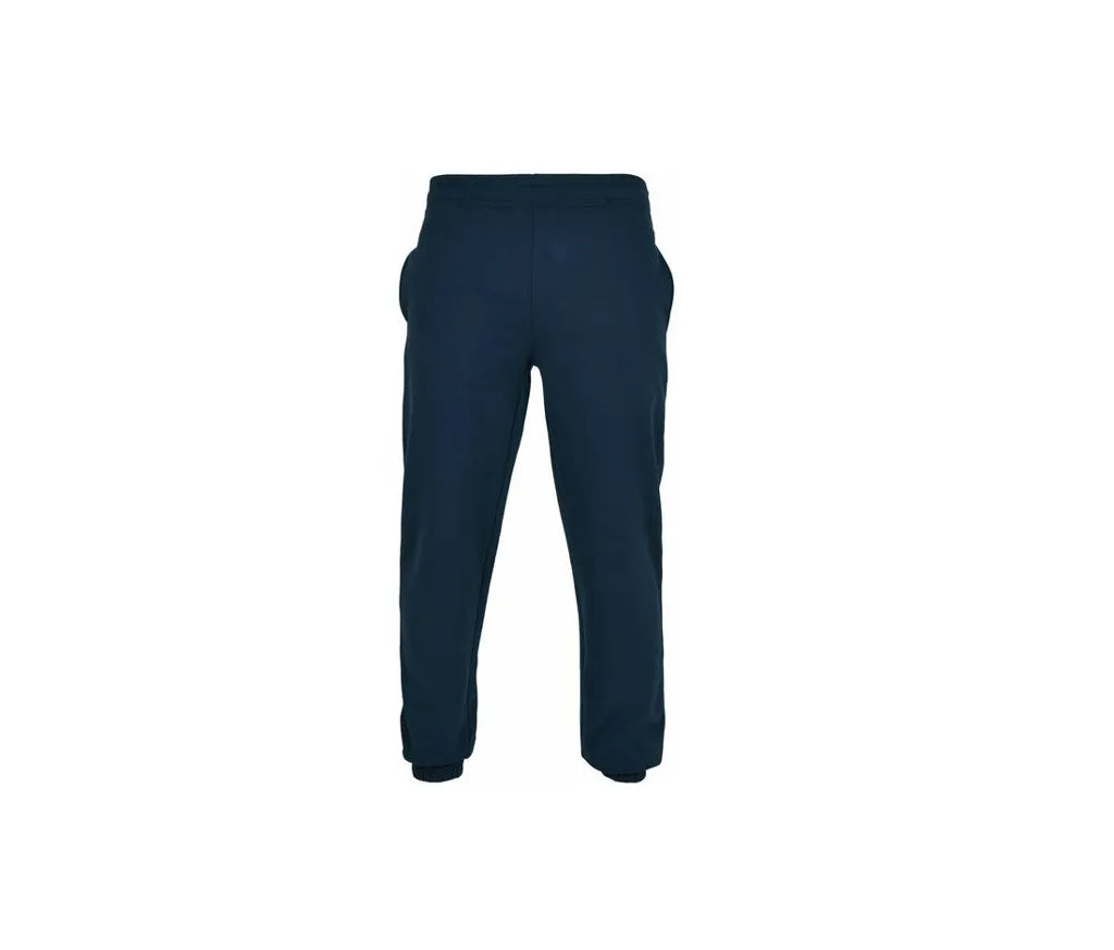 Pantalon jogging BYBB002 bleu marine french navy taille ajustable poches personnalisable