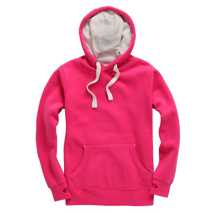 Sweat à capuche CRW89PF Cotton Ridge Royal Melange Orchid White personnalisable - COCO PYLA Biscarrosse Plage