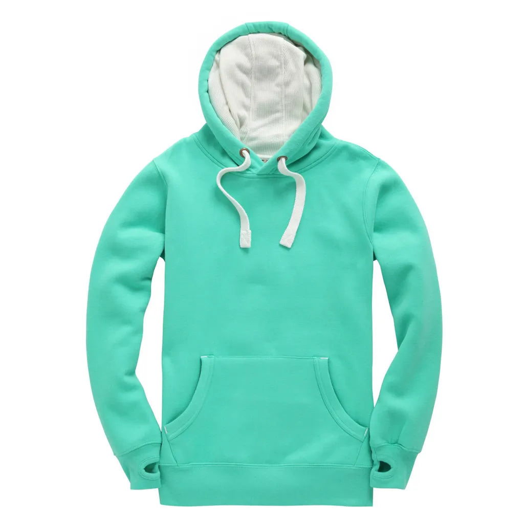 Sweat à capuche CRW89PF Cotton Ridge Denim Orchid White personnalisable - COCO PYLA Biscarrosse Plage