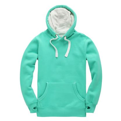 Sweat à capuche CRW89PF Cotton Ridge Denim Orchid White personnalisable - COCO PYLA Biscarrosse Plage