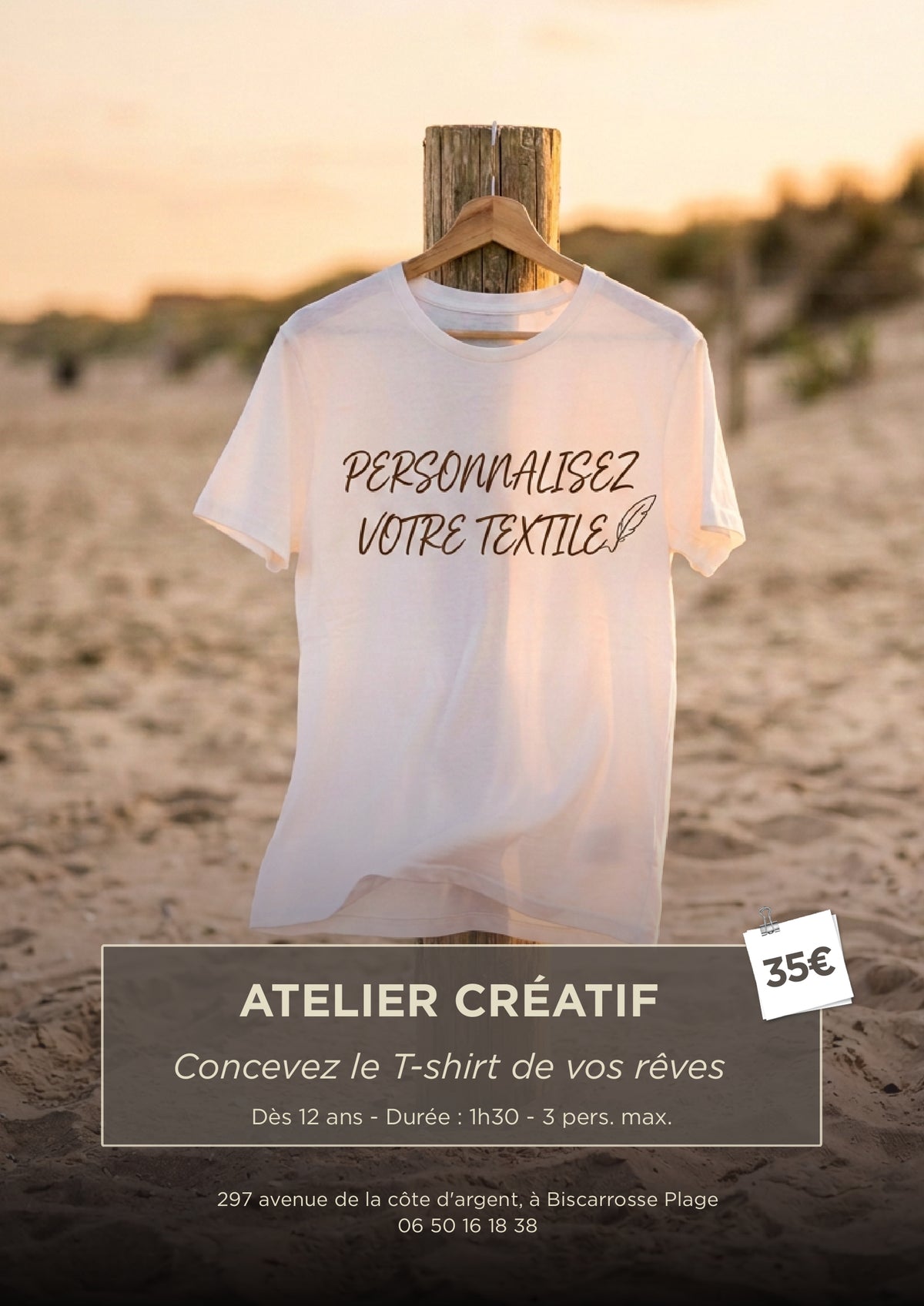 Atelier DTF - Personnalisation Express 1h