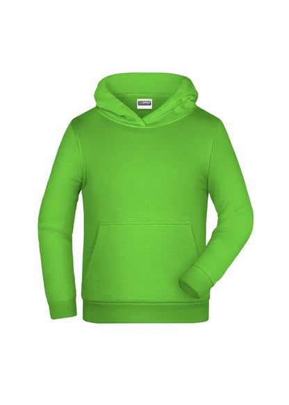 Sweat capuche enfant Daiber JN796K citron vert personnalisation express Biscarrosse