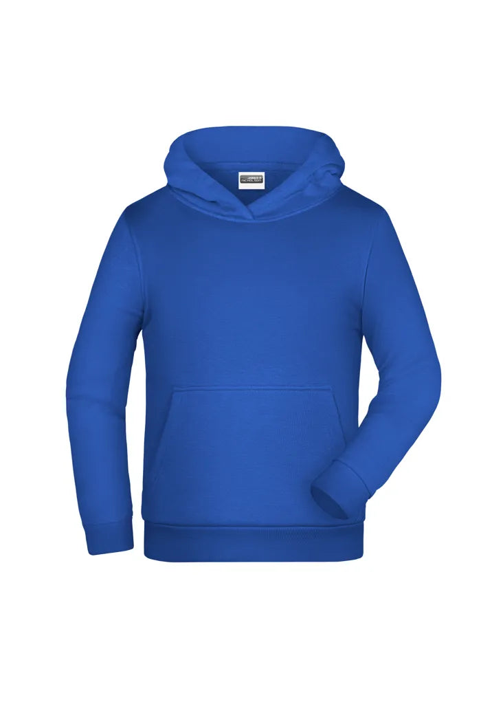 Sweat capuche enfant Daiber JN796K bleu royal personnalisation express Biscarrosse