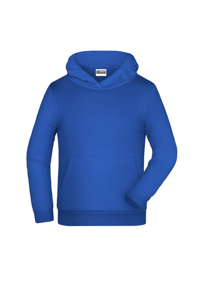 Sweat capuche enfant Daiber JN796K bleu royal personnalisation express Biscarrosse
