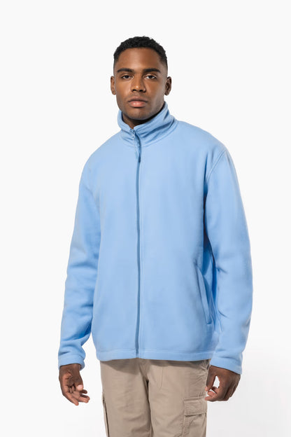 Veste Micropolaire Zippée Homme K911 Kariban - 100% Polyester Antiboulochage - Personnalisation Express 1h