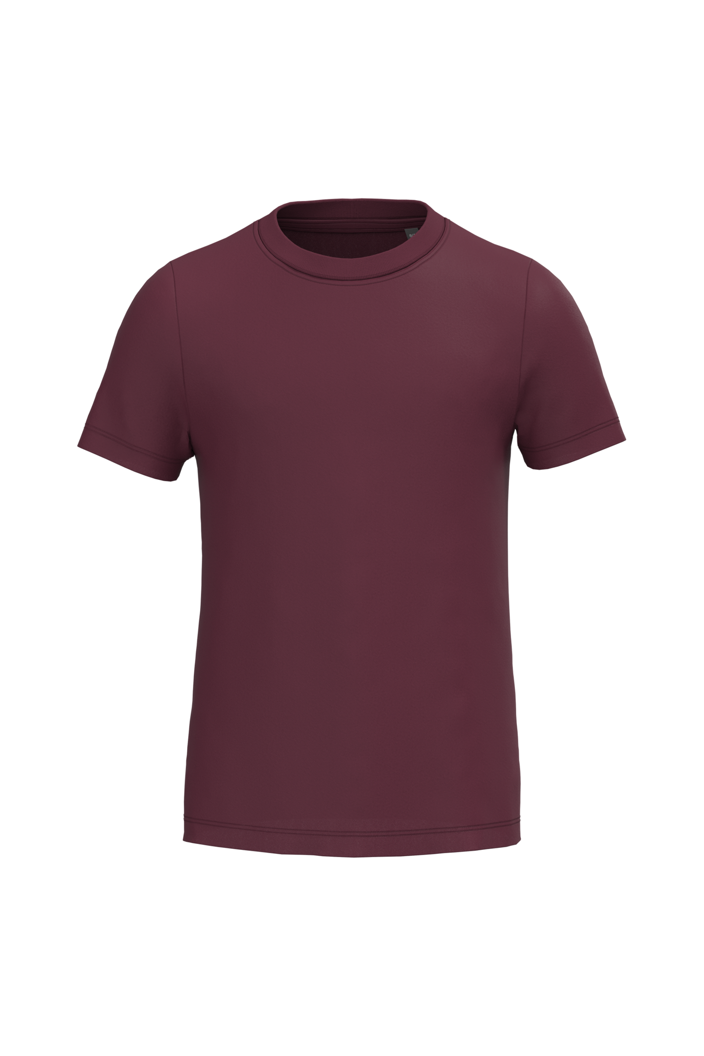 T-shirt bio enfant Kariban K3027IC coloris Wine – personnalisation express 1h