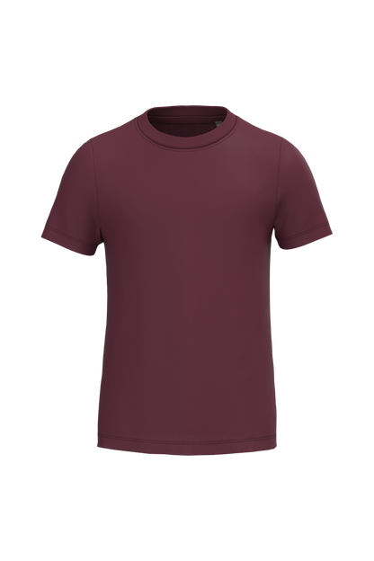 T-shirt bio enfant Kariban K3027IC coloris Wine – personnalisation express 1h