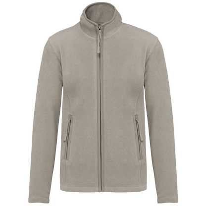 Veste micropolaire zippée femme Kariban K907 beige personnalisation express Biscarrosse Plage

