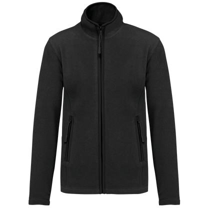 Veste micropolaire zippée femme Kariban K907 noir personnalisation express Biscarrosse Plage

