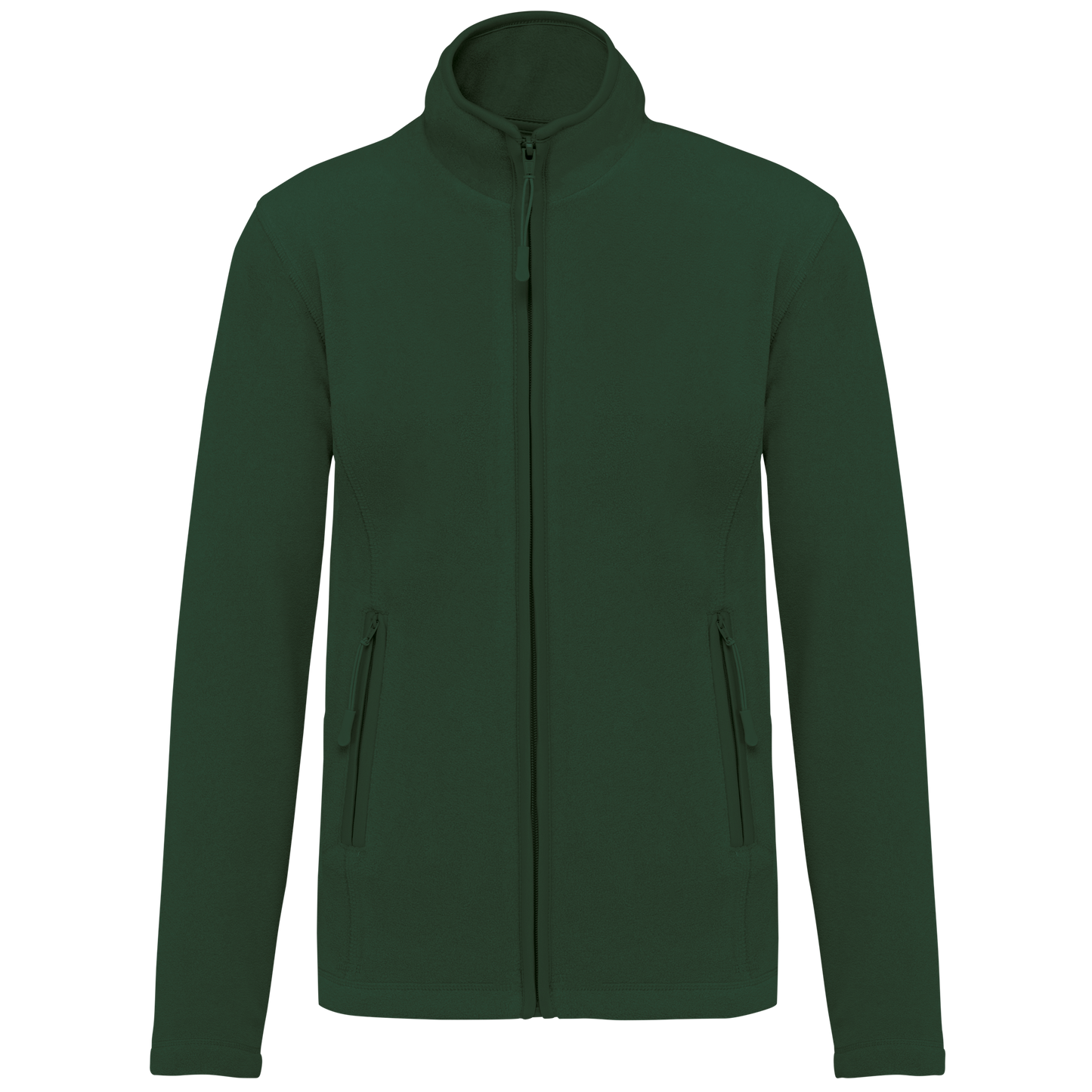Veste micropolaire zippée femme Kariban K907 vert foret personnalisation express Biscarrosse Plage

