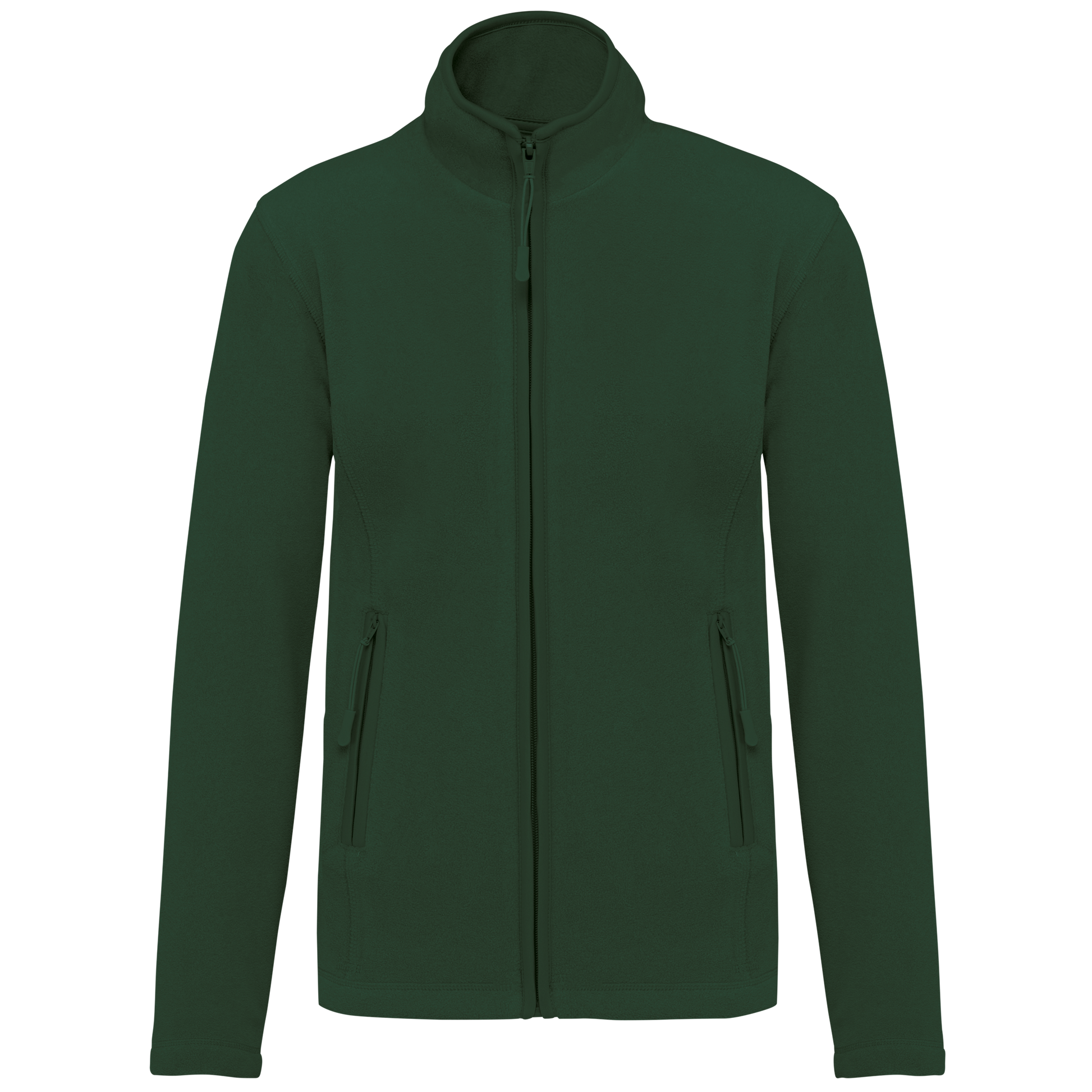 Veste micropolaire zippée femme Kariban K907 vert foret personnalisation express Biscarrosse Plage

