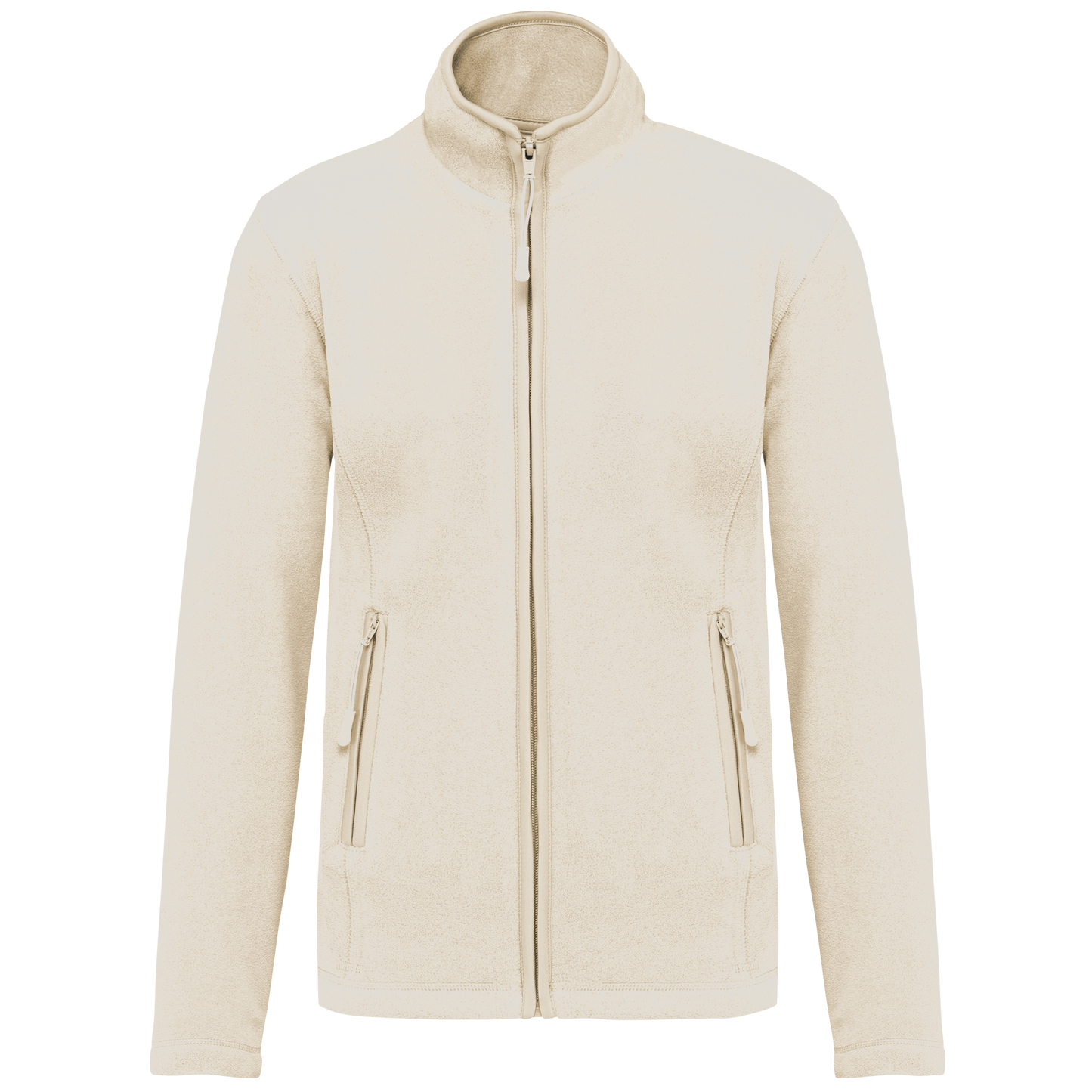 Veste micropolaire zippée femme Kariban K907 naturel personnalisation express Biscarrosse Plage

