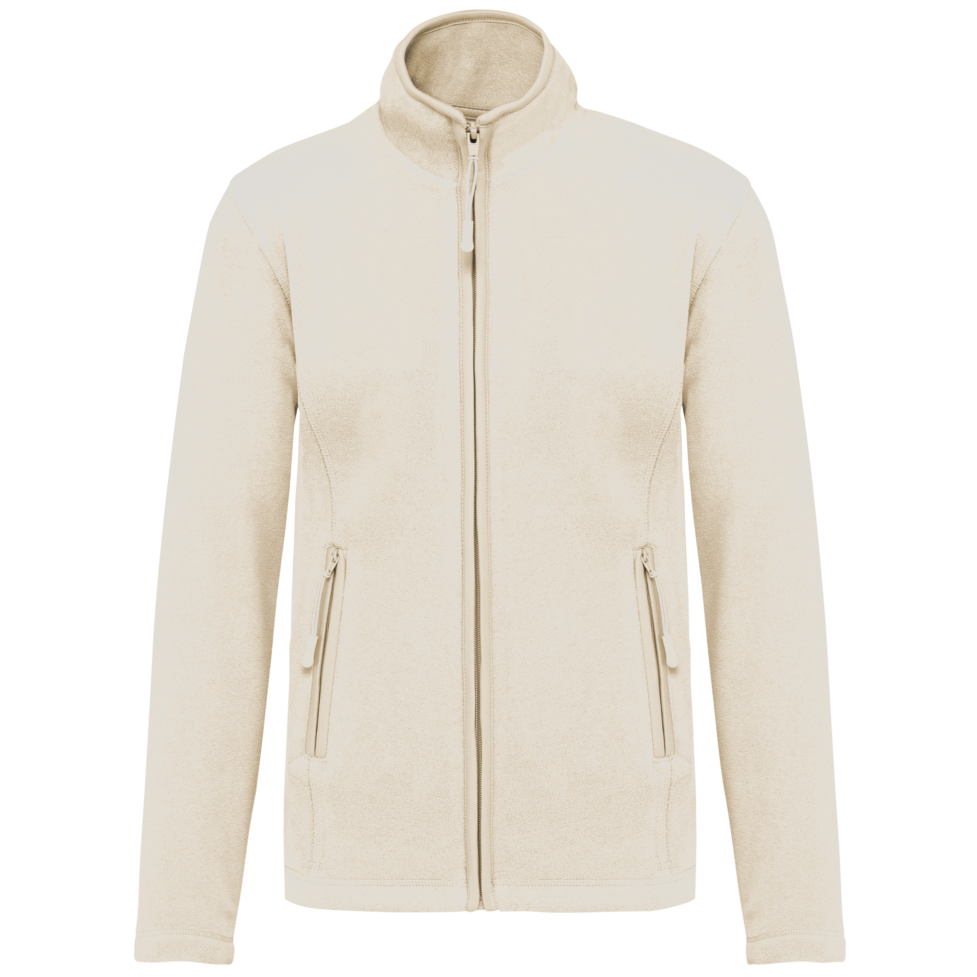 Veste micropolaire zippée femme Kariban K907 naturel personnalisation express Biscarrosse Plage

