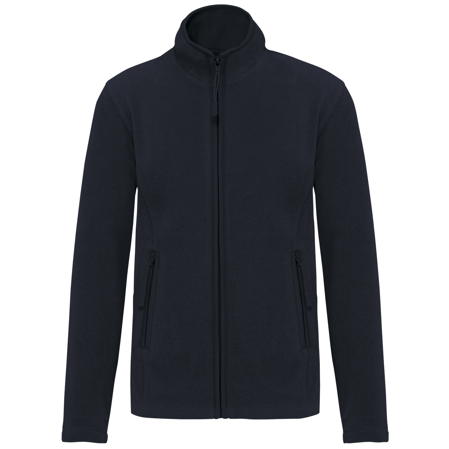 Veste micropolaire zippée femme Kariban K907 bleu marine personnalisation express Biscarrosse Plage


