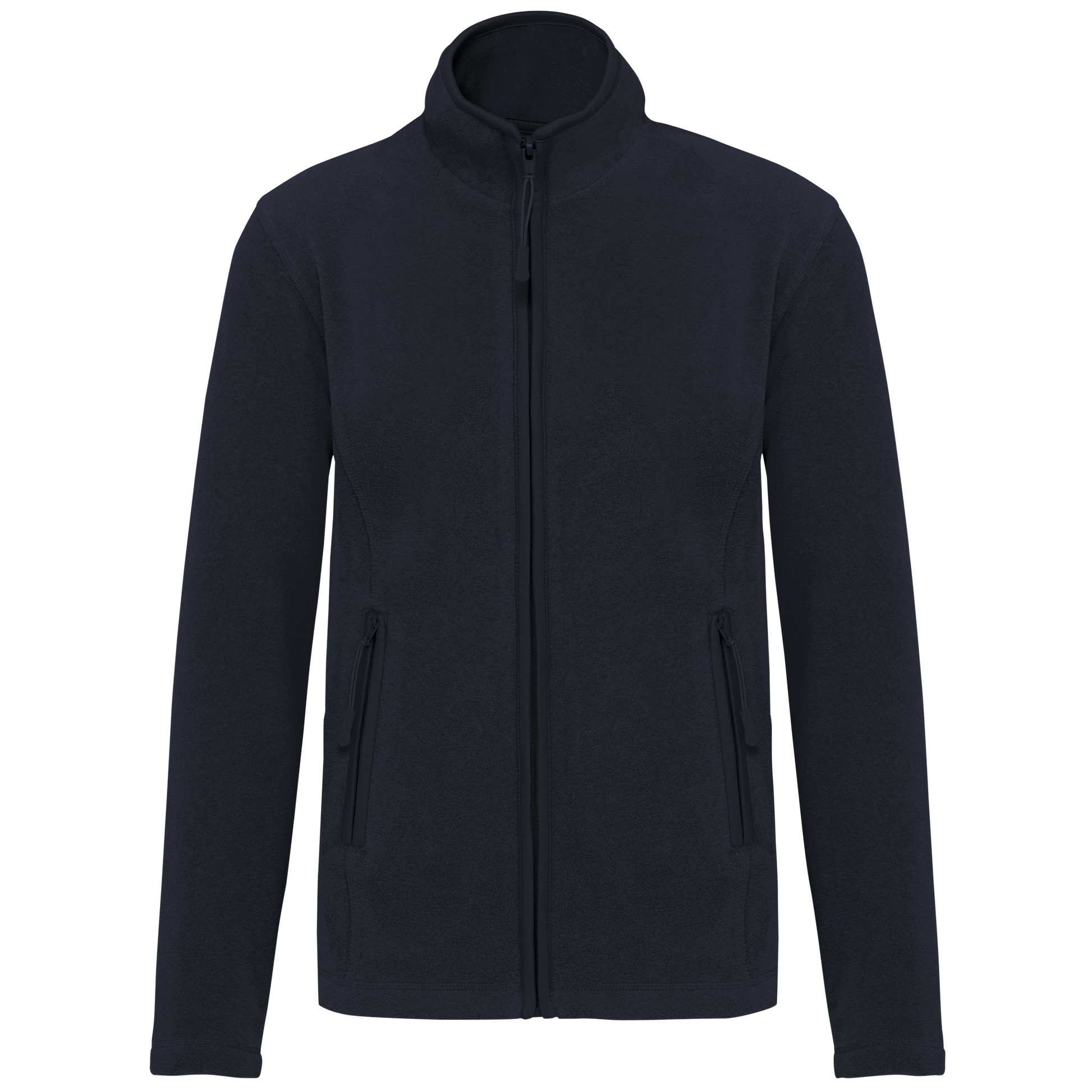 Veste micropolaire zippée femme Kariban K907 bleu marine personnalisation express Biscarrosse Plage

