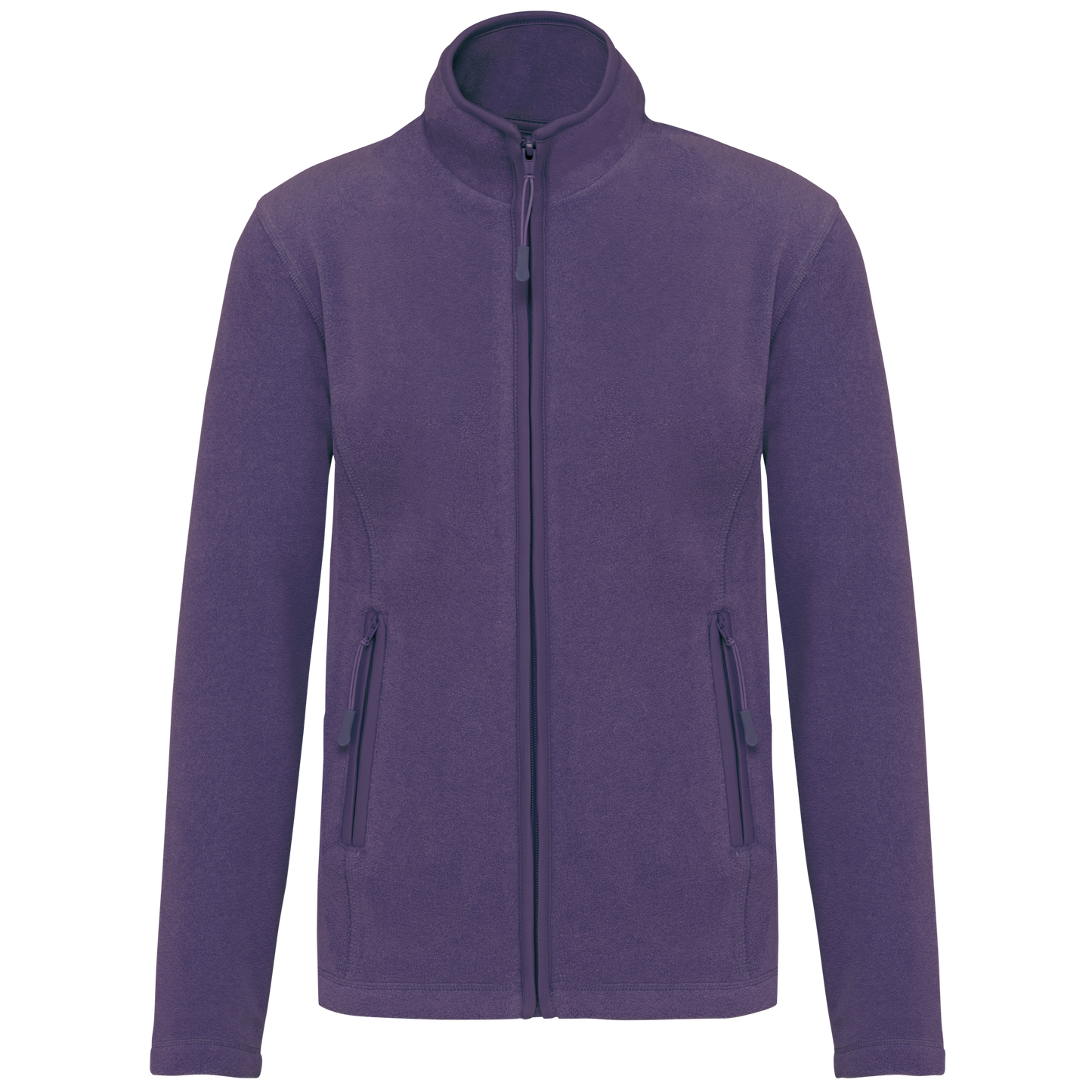 Veste micropolaire zippée femme Kariban K907 violet personnalisation express Biscarrosse Plage


