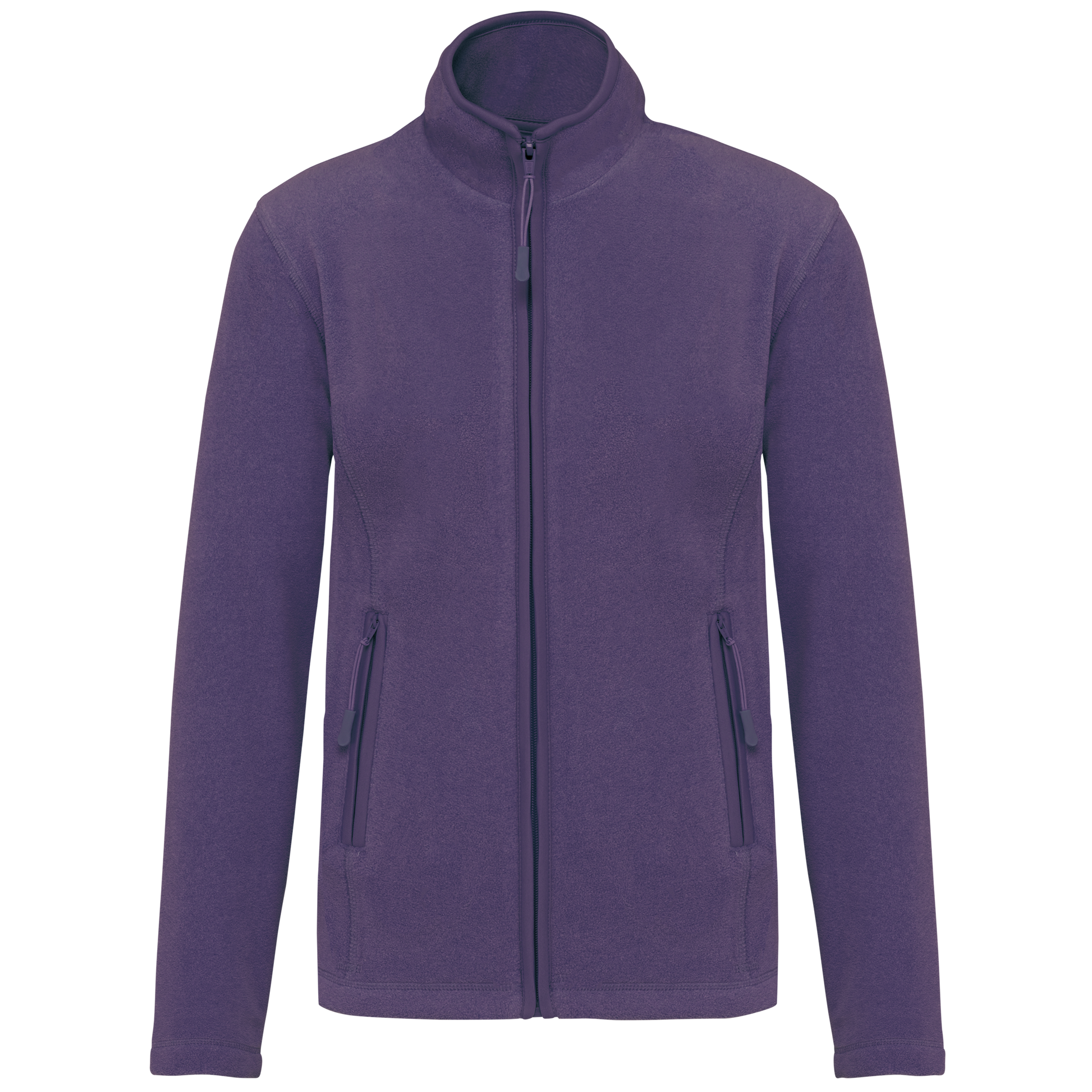 Veste micropolaire zippée femme Kariban K907 violet personnalisation express Biscarrosse Plage

