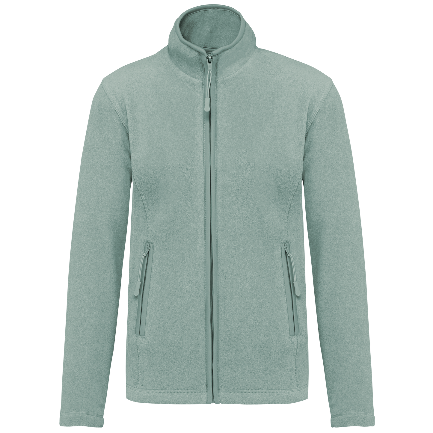 Veste micropolaire zippée femme Kariban K907 sauge personnalisation express Biscarrosse Plage

