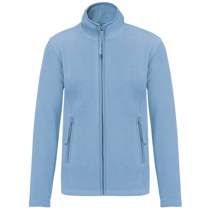 Veste micropolaire zippée femme Kariban K907 bleu ciel personnalisation express Biscarrosse Plage

