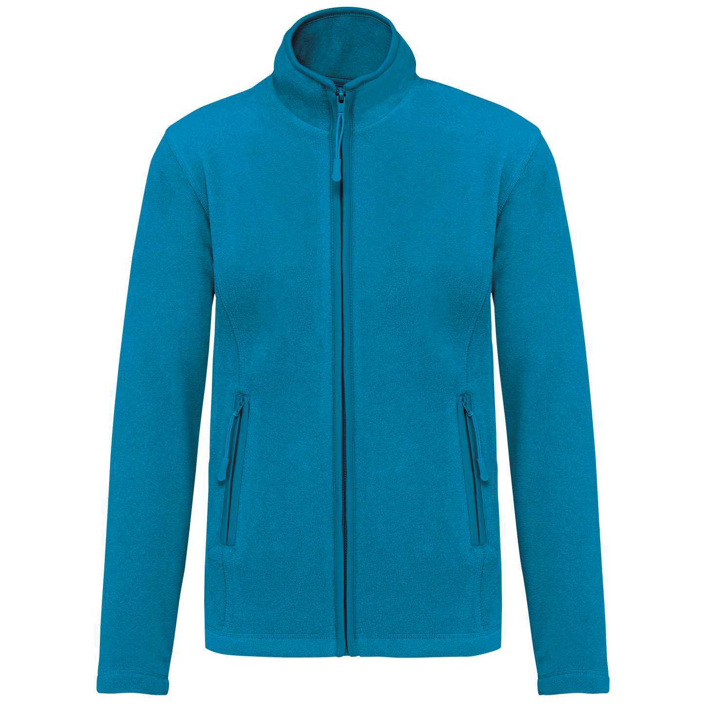 Veste micropolaire zippée femme Kariban K907 bleu tropical personnalisation express Biscarrosse Plage

