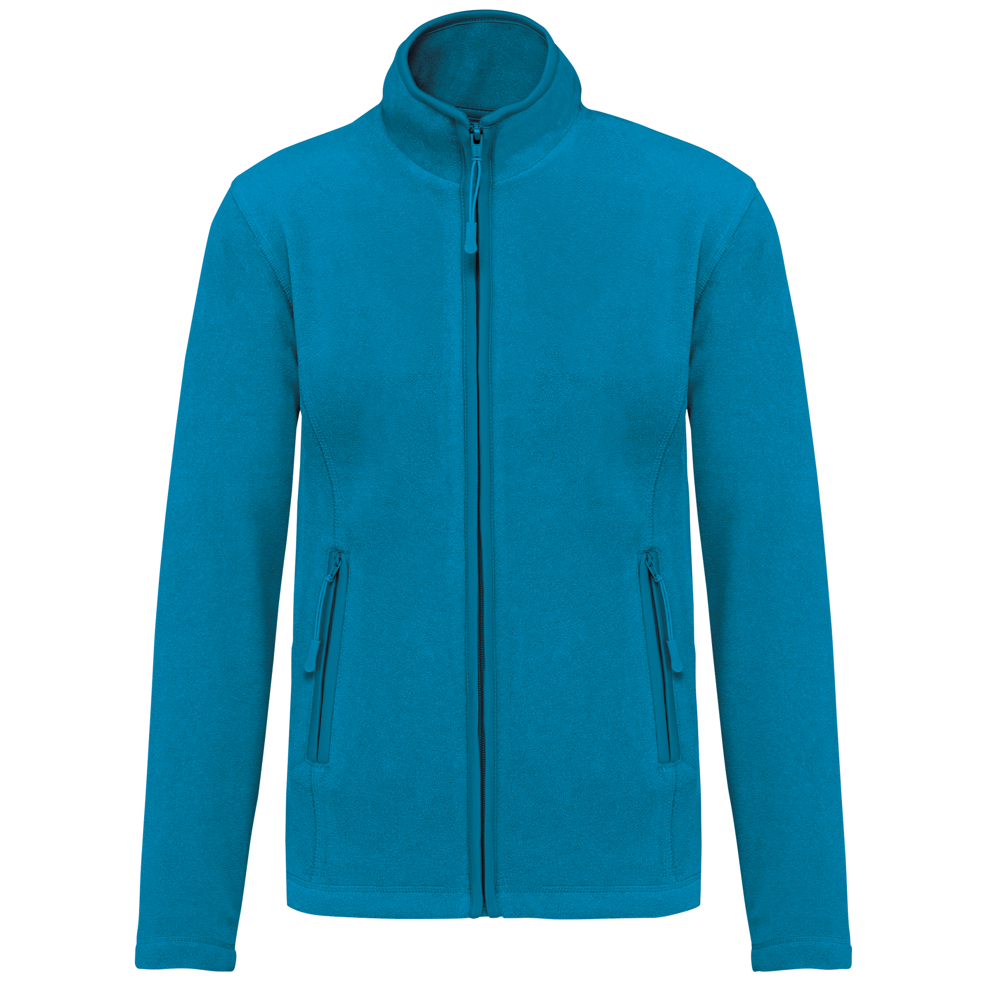 Veste micropolaire zippée femme Kariban K907 bleu tropical personnalisation express Biscarrosse Plage

