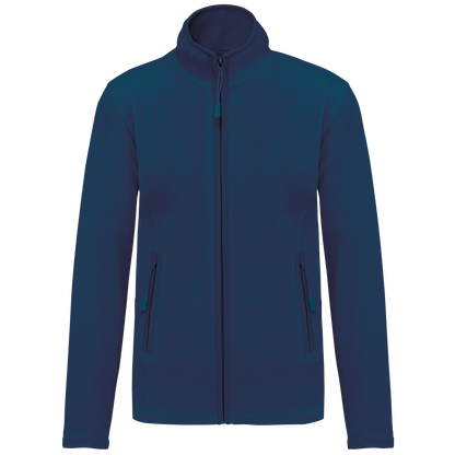 Veste micropolaire zippée femme Kariban K907 bleu indigo personnalisation express Biscarrosse Plage

