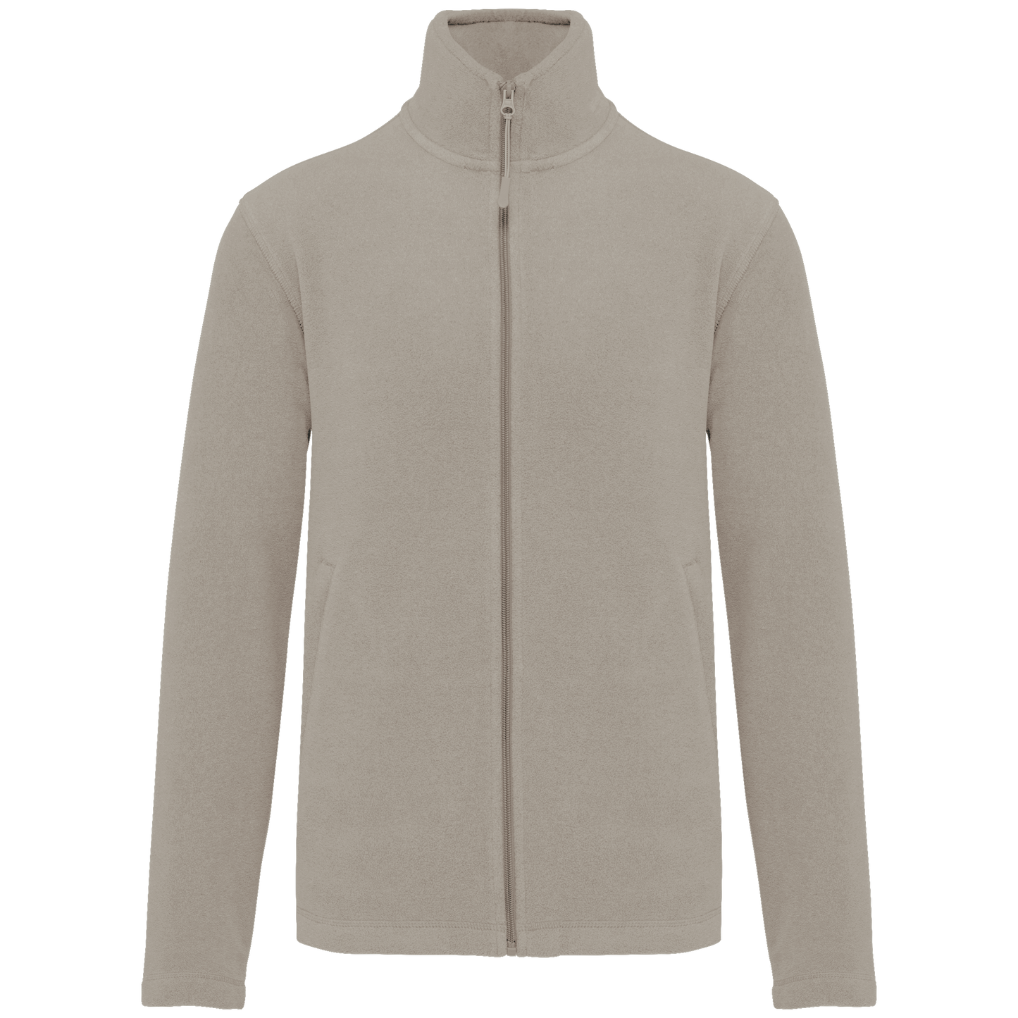 Veste Micropolaire K911 Kariban Homme Beige - Personnalisation Express 1h Biscarrosse