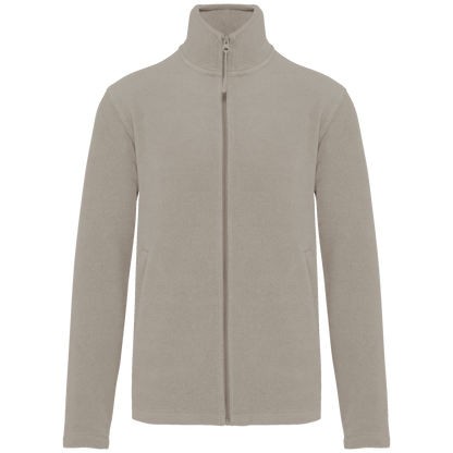 Veste Micropolaire K911 Kariban Homme Beige - Personnalisation Express 1h Biscarrosse