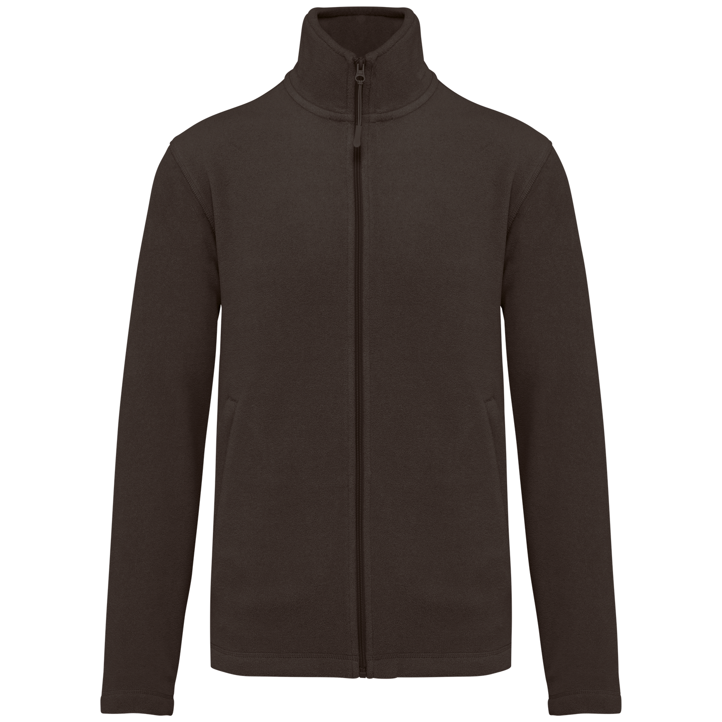 Veste Micropolaire K911 Kariban Homme Chocolate - Personnalisation Express 1h Biscarrosse