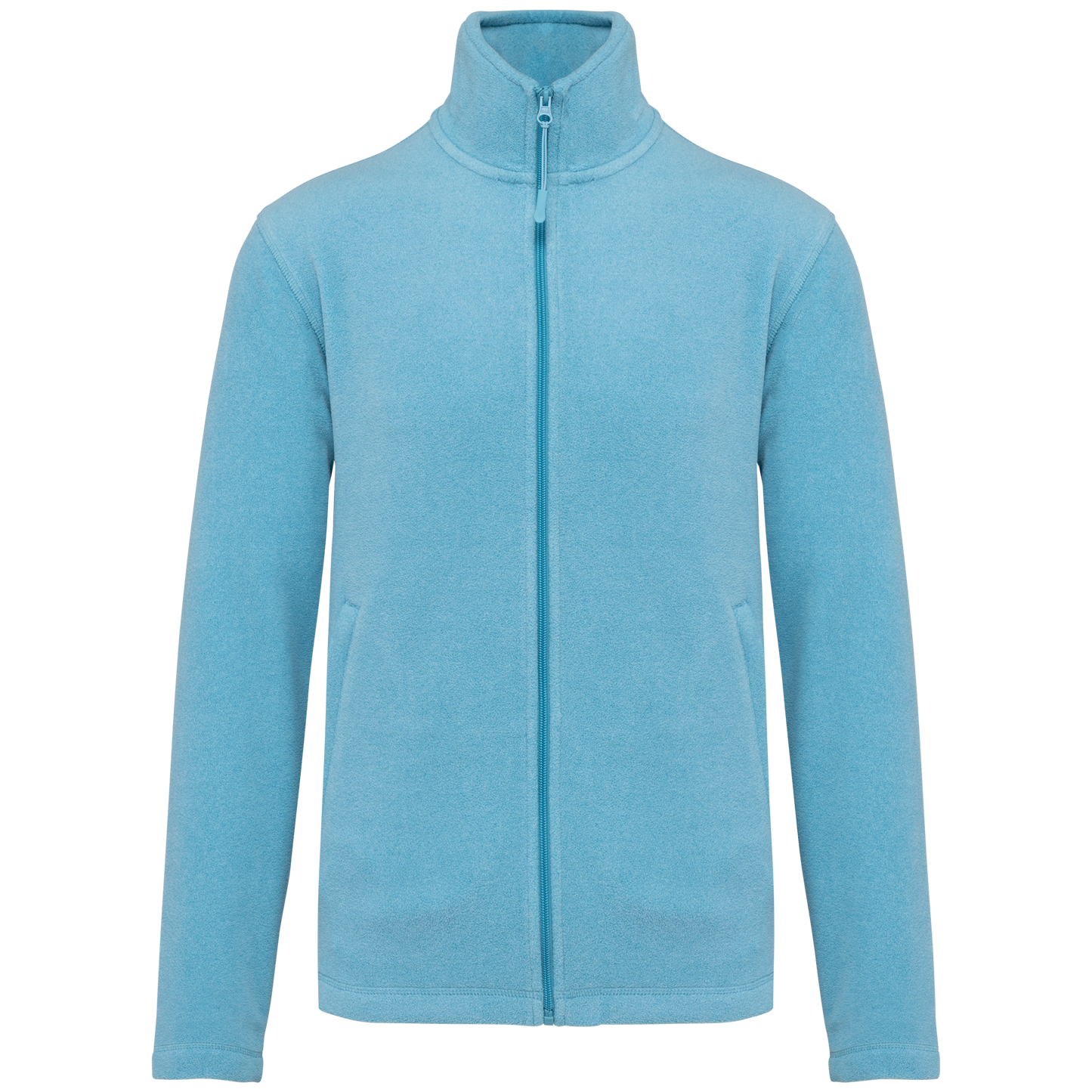 Veste Micropolaire K911 Kariban Homme Cloudy Blue Heather - Personnalisation Express 1h Biscarrosse