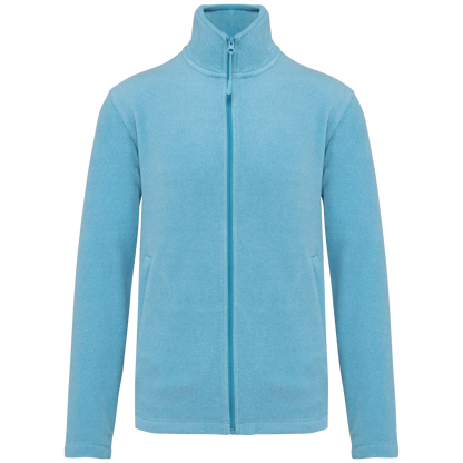 Veste Micropolaire K911 Kariban Homme Cloudy Blue Heather - Personnalisation Express 1h Biscarrosse
