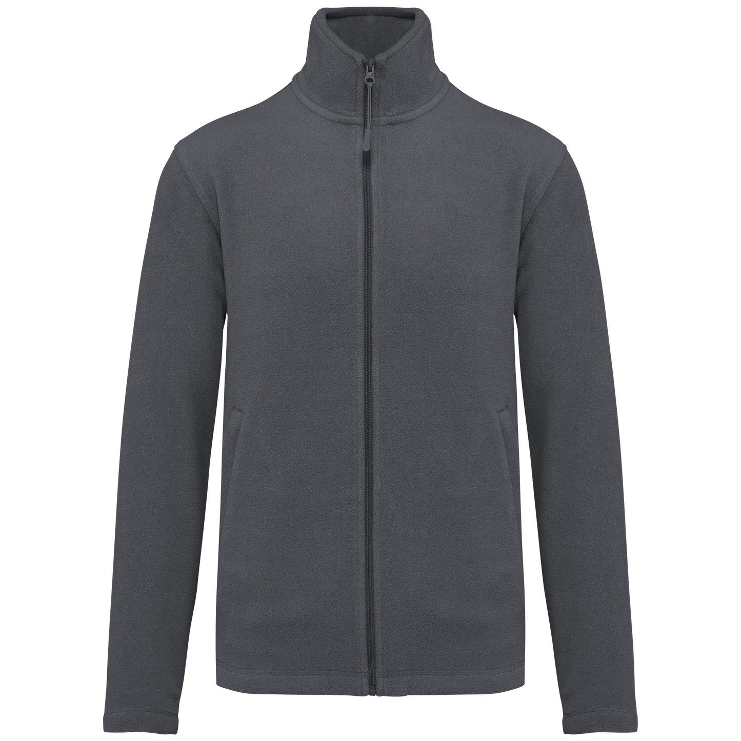 Veste Micropolaire K911 Kariban Homme Convoy Grey - Personnalisation Express 1h Biscarrosse
