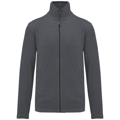 Veste Micropolaire K911 Kariban Homme Convoy Grey - Personnalisation Express 1h Biscarrosse