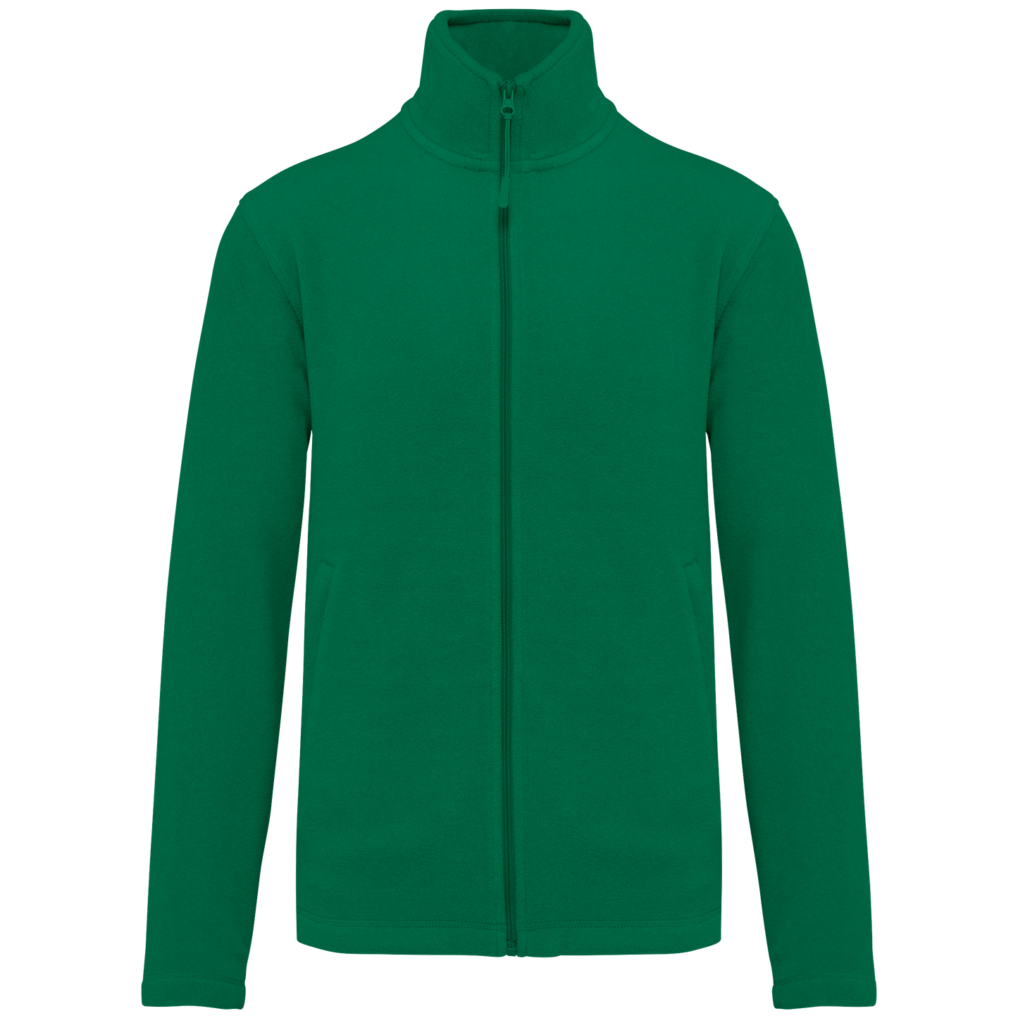 Veste Micropolaire K911 Kariban Homme Kelly Green - Personnalisation Express 1h Biscarrosse