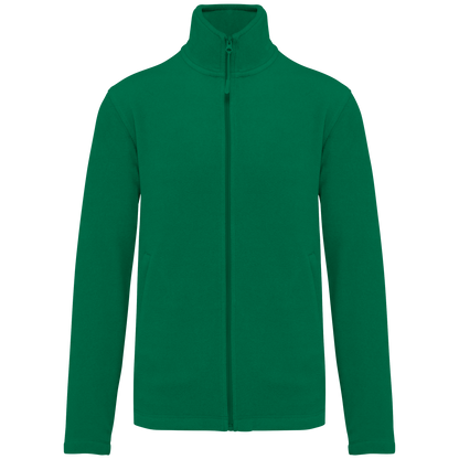 Veste Micropolaire K911 Kariban Homme Kelly Green - Personnalisation Express 1h Biscarrosse