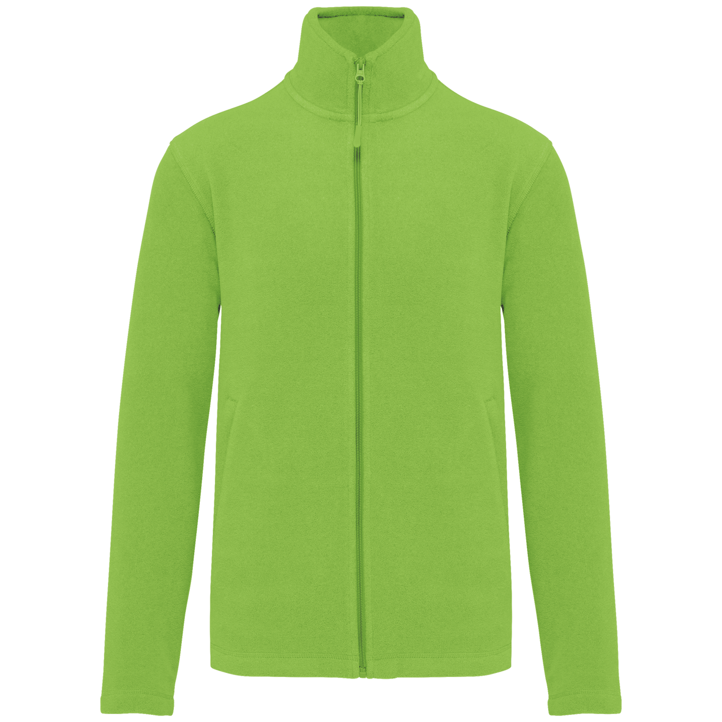 Veste Micropolaire K911 Kariban Homme Lime - Personnalisation Express 1h Biscarrosse