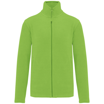 Veste Micropolaire K911 Kariban Homme Lime - Personnalisation Express 1h Biscarrosse
