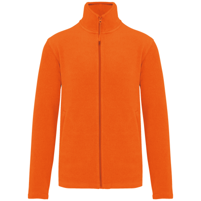 Veste Micropolaire K911 Kariban Homme Orange - Personnalisation Express 1h Biscarrosse