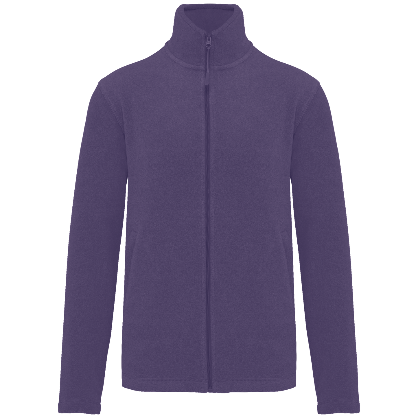 Veste Micropolaire K911 Kariban Homme Purple - Personnalisation Express 1h Biscarrosse