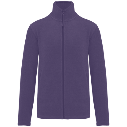 Veste Micropolaire K911 Kariban Homme Purple - Personnalisation Express 1h Biscarrosse