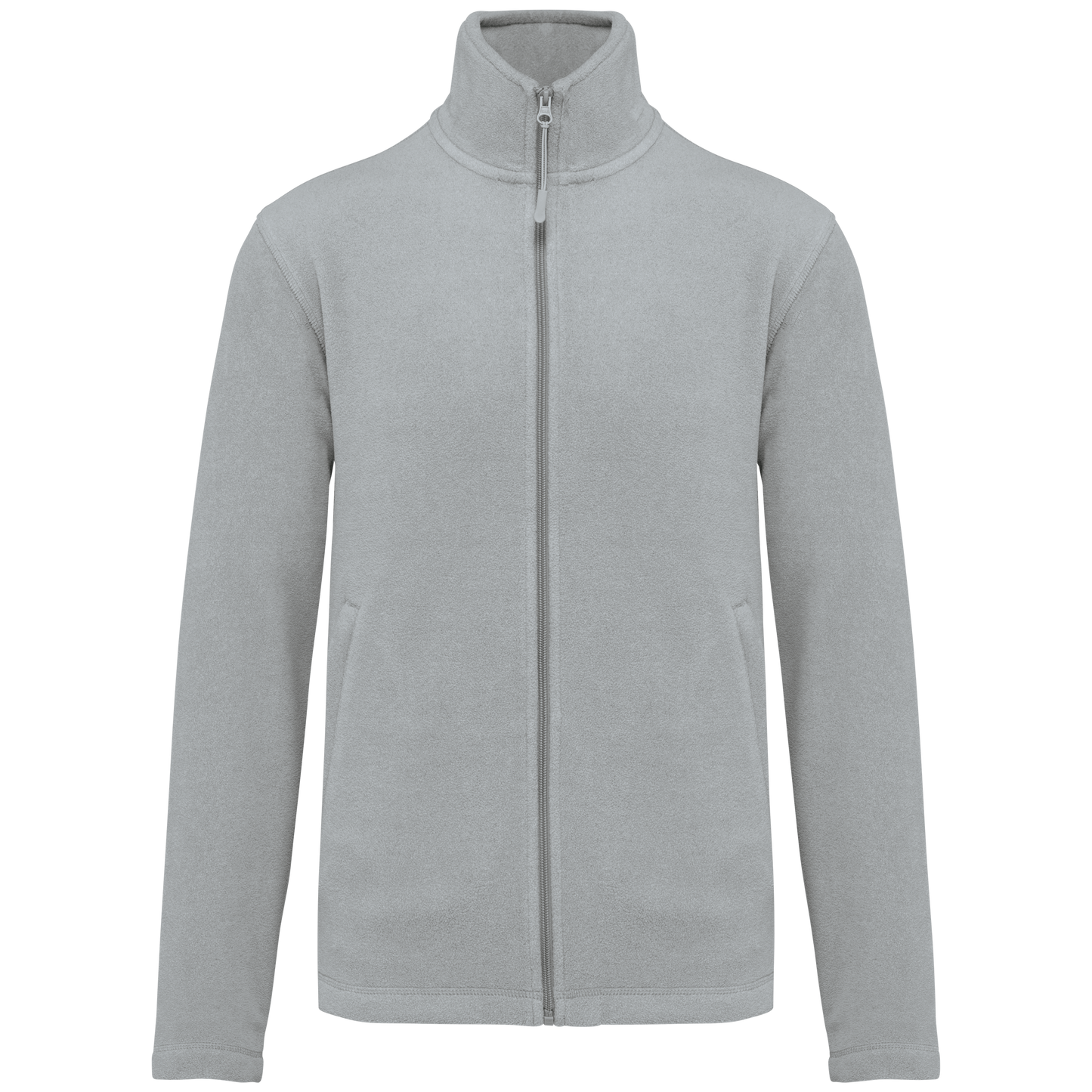 Veste Micropolaire K911 Kariban Homme Snow Grey - Personnalisation Express 1h Biscarrosse