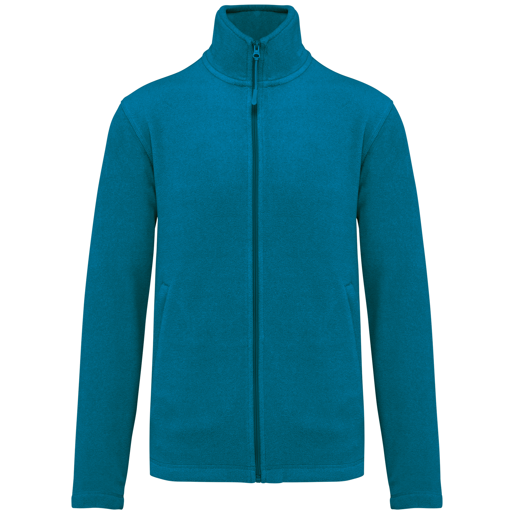 Veste Micropolaire K911 Kariban Homme Tropical Blue - Personnalisation Express 1h Biscarrosse