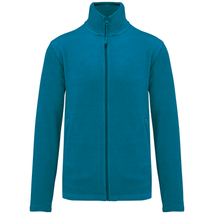 Veste Micropolaire K911 Kariban Homme Tropical Blue - Personnalisation Express 1h Biscarrosse