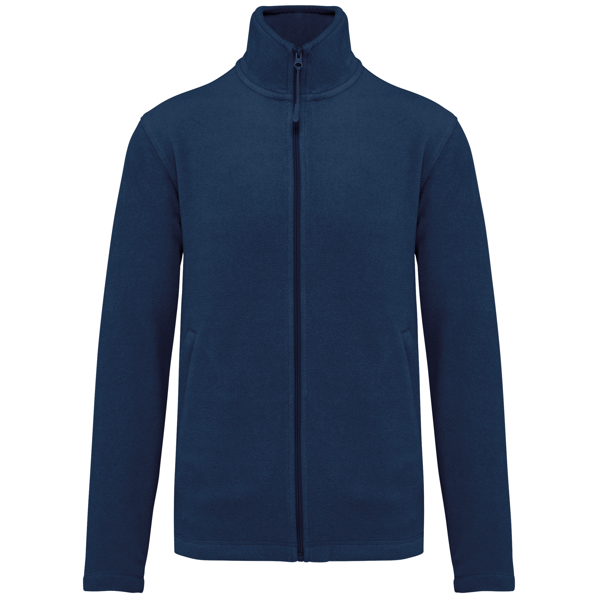 Veste Micropolaire K911 Kariban Homme True Indigo - Personnalisation Express 1h Biscarrosse