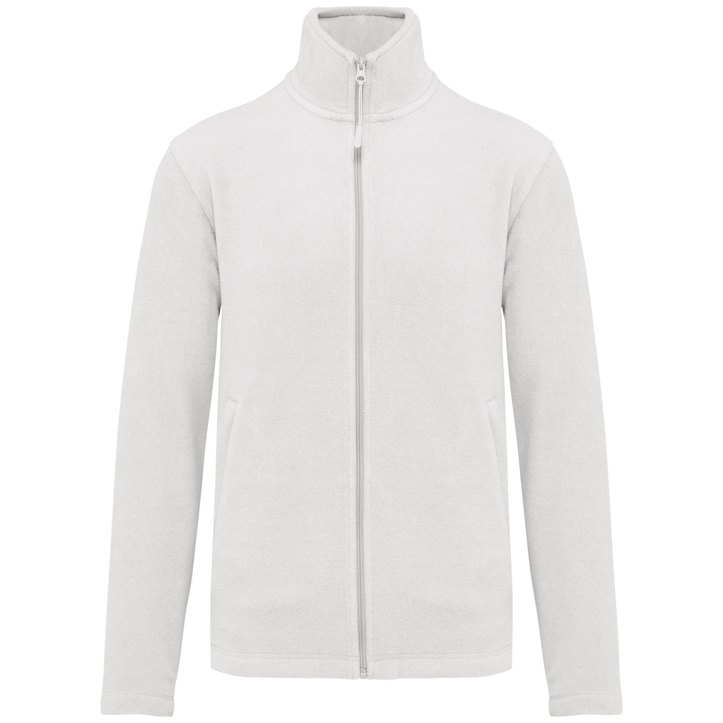 Veste Micropolaire K911 Kariban Homme White - Personnalisation Express 1h Biscarrosse