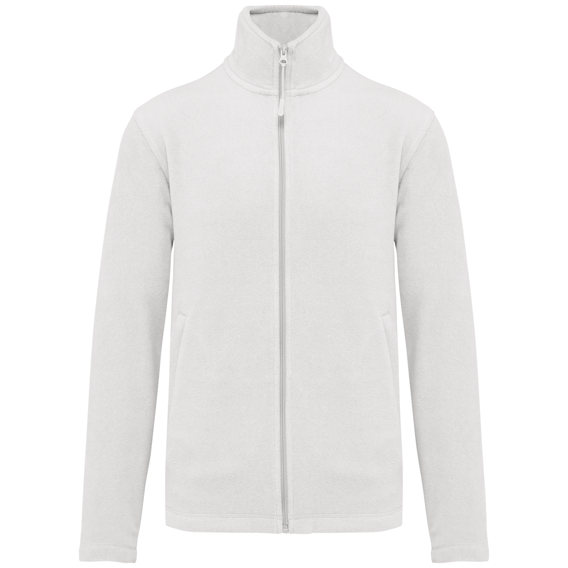 Veste Micropolaire K911 Kariban Homme White - Personnalisation Express 1h Biscarrosse