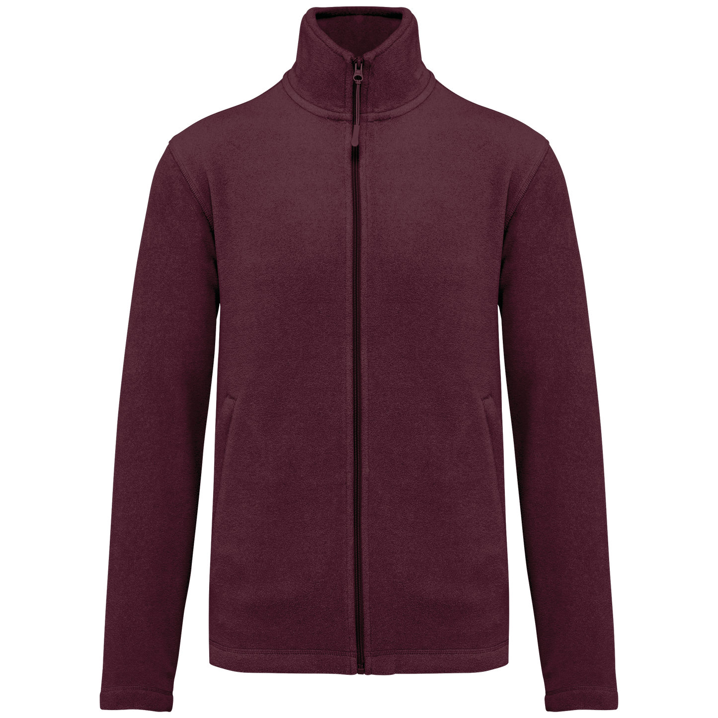 Veste Micropolaire K911 Kariban Homme Wine - Personnalisation Express 1h Biscarrosse