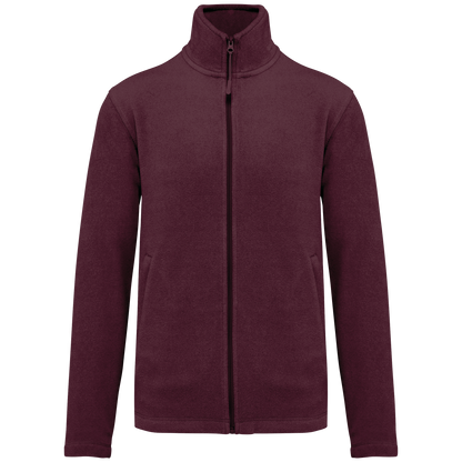 Veste Micropolaire K911 Kariban Homme Wine - Personnalisation Express 1h Biscarrosse